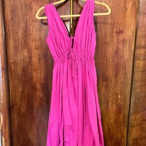 Abercrombie & Fitch hot pink dress